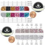 Flatback Rhinestones Set: 4520 Colorful Gems