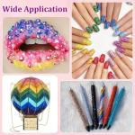 30000 Mixed-Color Resin Rhinestones for Nail Art