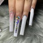 2518Pcs Rhinestones Nail Gems Set with Tools