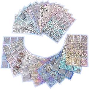 288 Piece Nail Stencil Sticker Set for Art