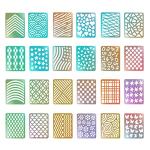 288 Nail Vinyl Stencils for Creative Designs
