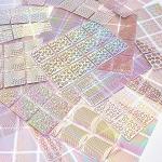 288 Nail Vinyl Stencils for Creative Designs