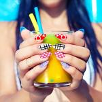 288 Nail Vinyl Stencils for Creative Designs
