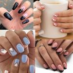 1768 French Manicure Nail Sticker Designs Set