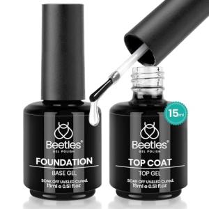 Beetles No Wipe Gel Top & Base Coat Set