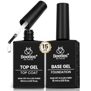 Beetles Gel Top and Base Coat Duo, 15ml