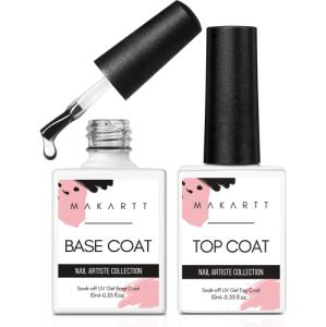 Makartt Gel Top and Base Coat Set