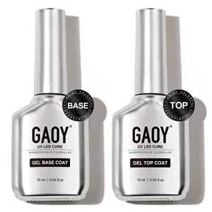 Glassy Gel Top and Base Coat Set, 16ml