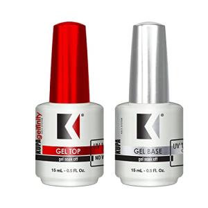 KUPA GelFinity Soak Off Gel Base & Top Coat