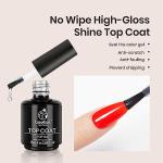 Beetles No Wipe Gel Top & Base Coat Set