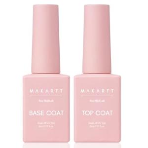 Gel Top Coat and Base Coat Kit – Glossy Finish