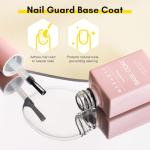 Gel Top Coat and Base Coat Kit – Glossy Finish