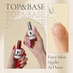 KUPA GelFinity Soak Off Gel Base & Top Coat