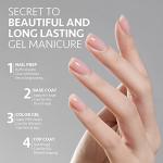 Glassy Gel Top and Base Coat Set, 16ml