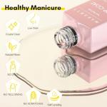 Gel Top Coat and Base Coat Kit – Glossy Finish