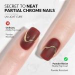 Matte Gel Top Coat - Long Lasting Finish