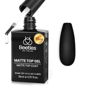 Beetles Matte Gel Top Coat for Nail Polish