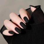 COSMOO Quick Dry Black Matte Nail Polish