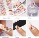 12 Ocean-Inspired Nail Water Transfer Decals