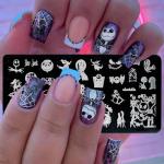 Halloween Nail Stamping Kit for Creative Designs