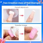 Beetles Nail Stamp Kit: 16 Pcs, 8 Colors