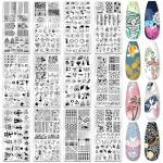 Biutee Nail Art Stamping Kit with 12 Plates