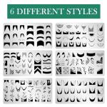 6pcs Nail Stamper Kit for Creative Nail Designs