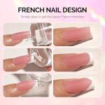 MelodySusie French Nail Stamper Kit, 4PCS Set
