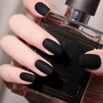 COSMOO Quick Dry Black Matte Nail Polish