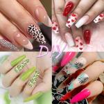 Nail Stamping Plate Kit with Fun Designs