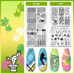 Biutee Nail Art Stamping Kit with 12 Plates