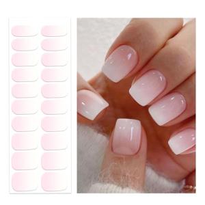 Pink Ombre Semi-Cured Gel Nail Strips