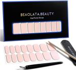 Sweet Pink Nail Polish Strips - 32PCS Set