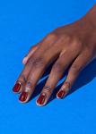 Ohora Burgundy Gel Nail Strips - Easy Application