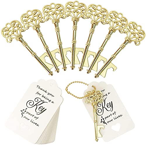 Vintage Key Bottle Openers for Wedding Favors
