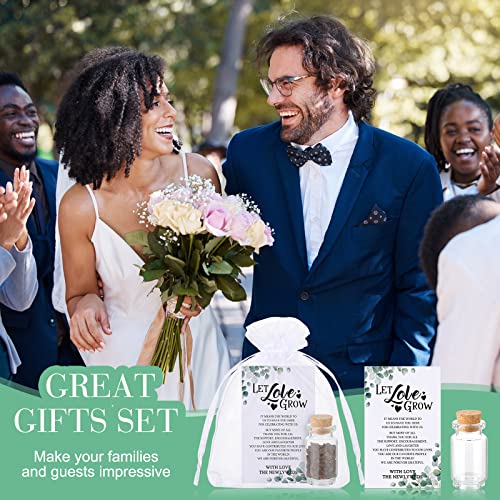 100 Glass Favor Bottles with Cork Tops