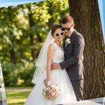 Just Married Bride and Groom Sunglasses Set