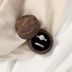 Wooden Ring Box for Weddings and Engagements