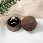 Wooden Ring Box for Weddings and Engagements