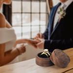 Wooden Ring Box for Weddings and Engagements