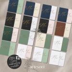 Premium Gold Foil Wedding Vow Book Set