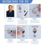 Personalized Wedding Bouquet Photo Charms for Brides