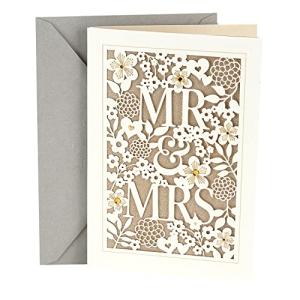 Mr. & Mrs. Wedding Card by Hallmark