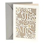 Mr. & Mrs. Wedding Card by Hallmark