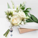 Personalized Wedding Bouquet Photo Charms for Brides