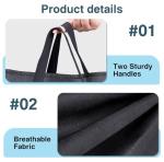 Bridal Wedding Gown Garment Bag with Shoe Pockets