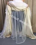 Ivory Bridal Petticoat Underskirt for Weddings