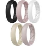 Egnaro Women’s Ergonomic Silicone Wedding Bands