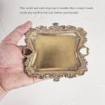 Gold Vintage Ring Dish for Weddings and Gifts