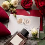 Velvet Hexagon Ring Box for Weddings and Proposals
